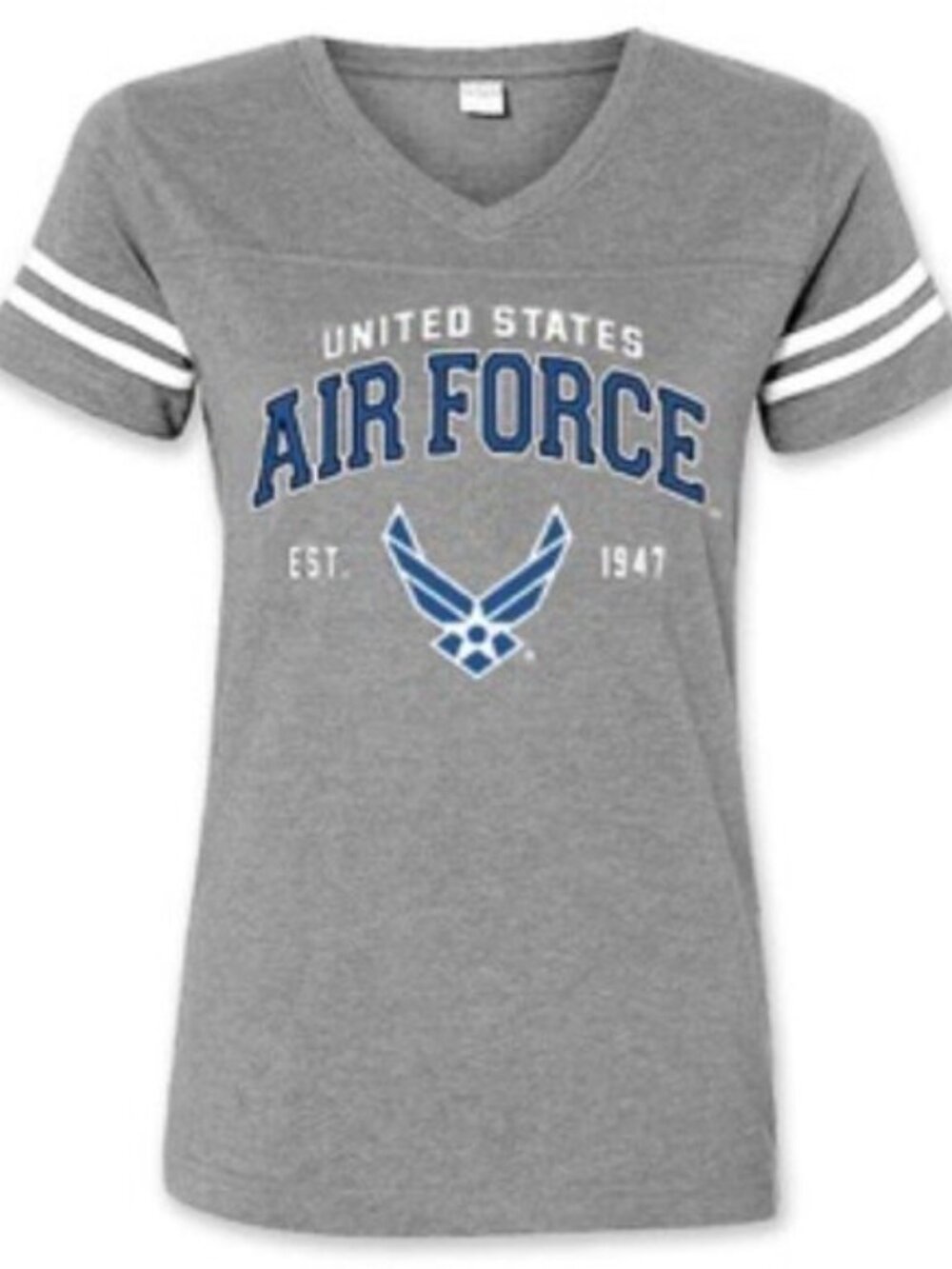 Joe Blow's T's Air Force Ladies Vintage Wings Logo T-Shirt - Womens Shirt